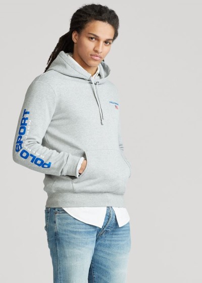 Polo Ralph Lauren Polo Sport Fleece Hættetrøje Herre Danmark (DOUBZ5360)